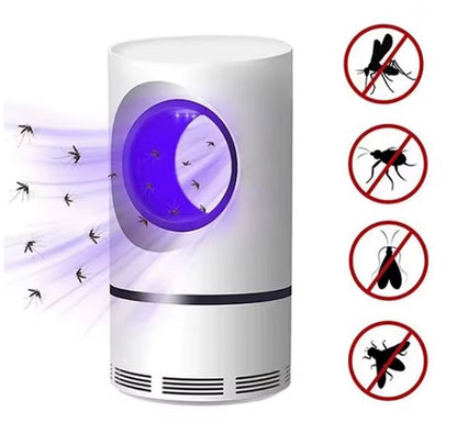 1 PC électrique mouche insectes moustique tueur lumière LED piège lampe de contrôle petite pravage avec alimentation USB et adaptateur